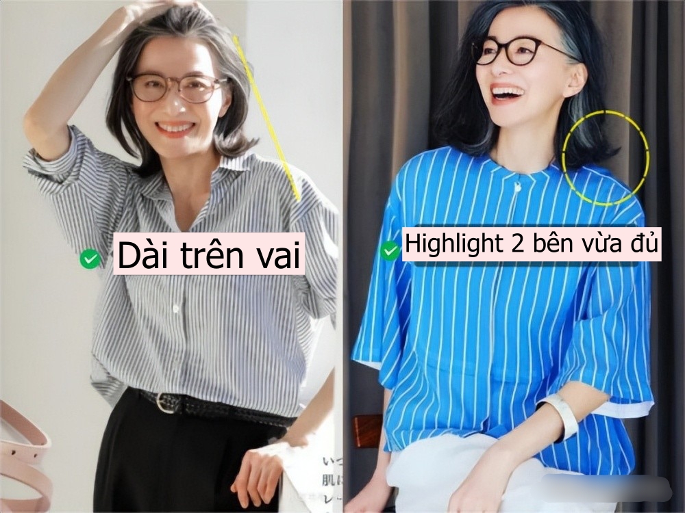 Vì sao phụ nữ trung niên nên cắt tóc ngắn thay vì nhuộm tóc? Nhìn ảnh so sánh bạn sẽ thấy rõ! - Ảnh 7.