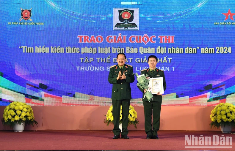 Lan tỏa tinh thần thượng tôn pháp luật từ cuộc thi tìm hiểu kiến thức pháp luật trên Báo Quân đội nhân dân ảnh 3