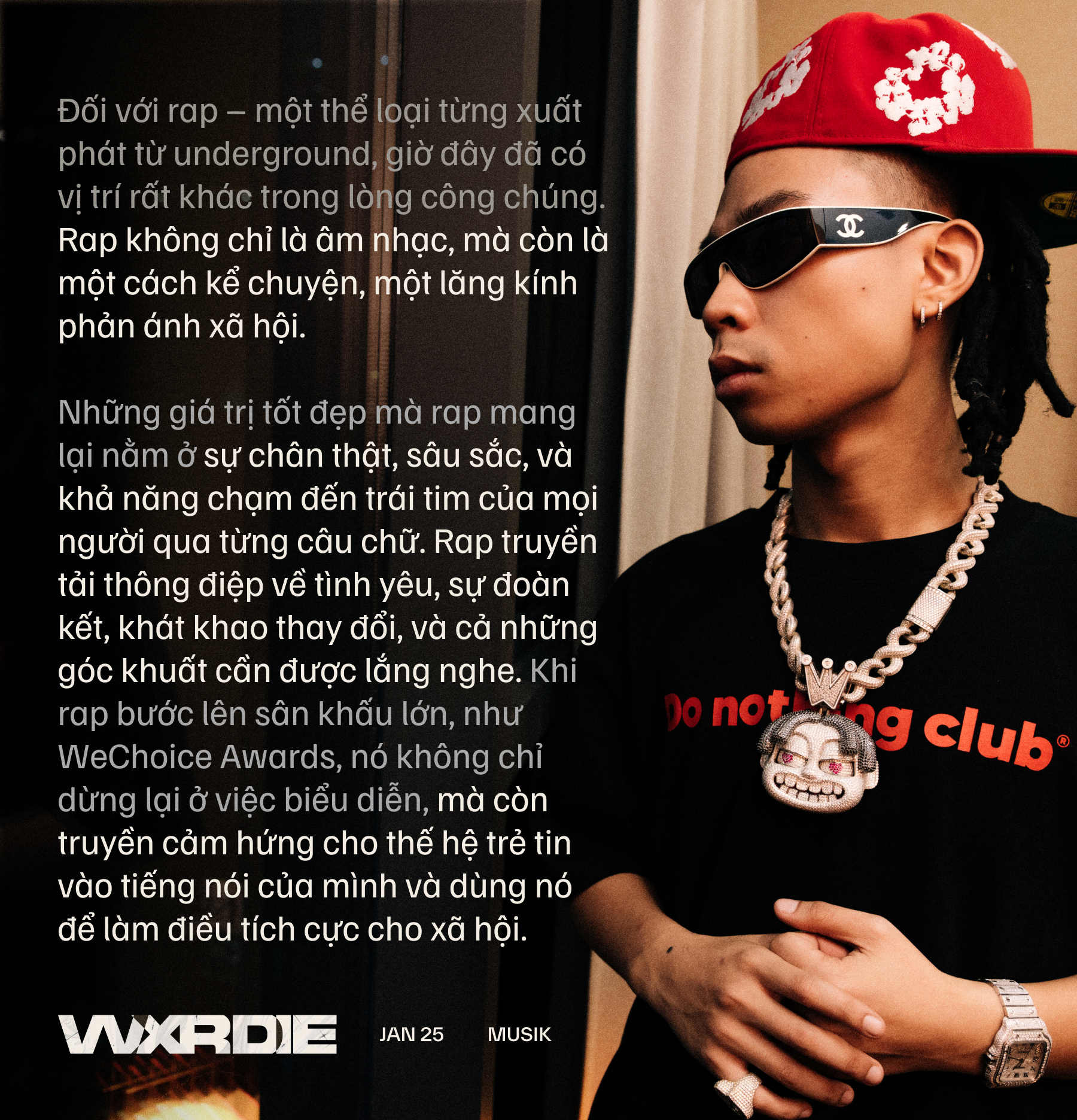 Wxrdie: Người tài năng nhất thế hệ là tlinh, trình của một rapper không nằm ở yếu tố kỹ thuật hay sự nổi tiếng- Ảnh 9.