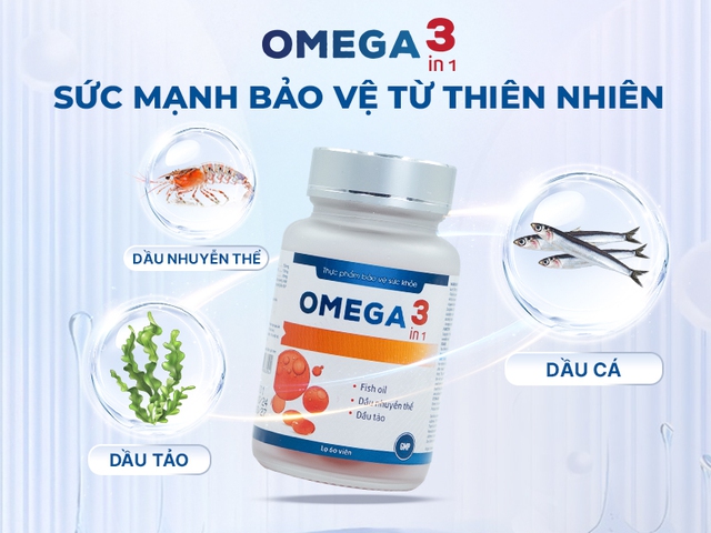 Omega 3 in 1 - Chìa khóa vàng cho cơ thể khỏe mạnh, trẻ trung và tinh thần lạc quan- Ảnh 3.