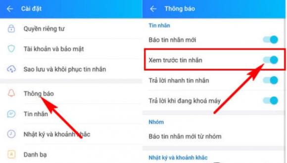 chống đọc trộm tin nhắn trên Zalo và Messenger 