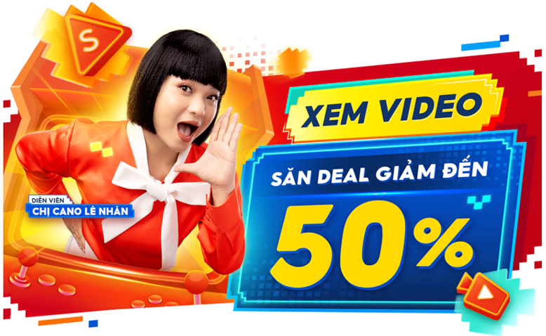 Mở ngay ứng dụng Shopee và chọn biểu tượng Shopee Video tại thanh menu dưới màn hình điện thoại để rinh nhiều deal hot giá hời!