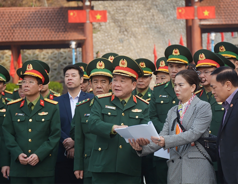 Bộ Quốc phòng kiểm tra công tác chuẩn bị Giao lưu hữu nghị quốc phòng biên giới Việt - Trung - Ảnh 1.