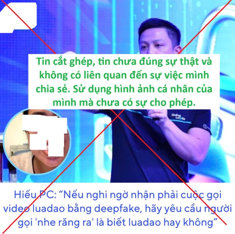 Chuyên gia an ninh mạng Hiếu PC cũng bị cắt ghép, đăng tin sai quanh vụ 'nhe răng' - Ảnh 1.