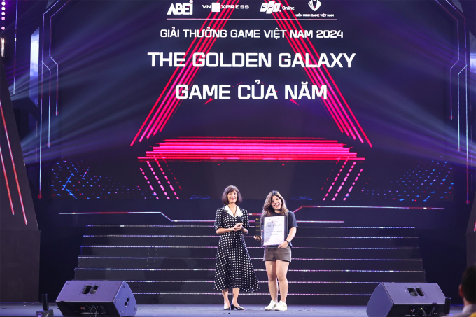 Lễ trao giải Vietnam Game Awards 2024 tại TP HCM. Ảnh: Quỳnh Trần