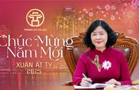 Đồng chí Bùi Thị Minh Hoài, Ủy viên Bộ Chính trị, Bí thư Thành ủy Hà Nội, Trưởng đoàn đại biểu Quốc hội thành phố Hà Nội. (Ảnh: TIẾN TUẤN)