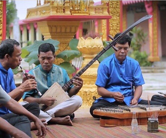 Chầm riêng Chà pây là nét văn hóa đặc trưng của người Khmer.