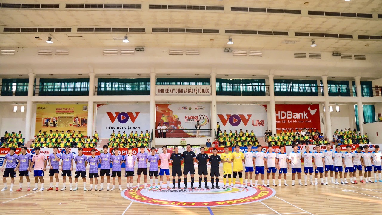 Giải Futsal Sinh viên khu vực Hà Nội 2024 - chuyên môn cao, chuyên nghiệp từ khâu tổ chức- Ảnh 6.