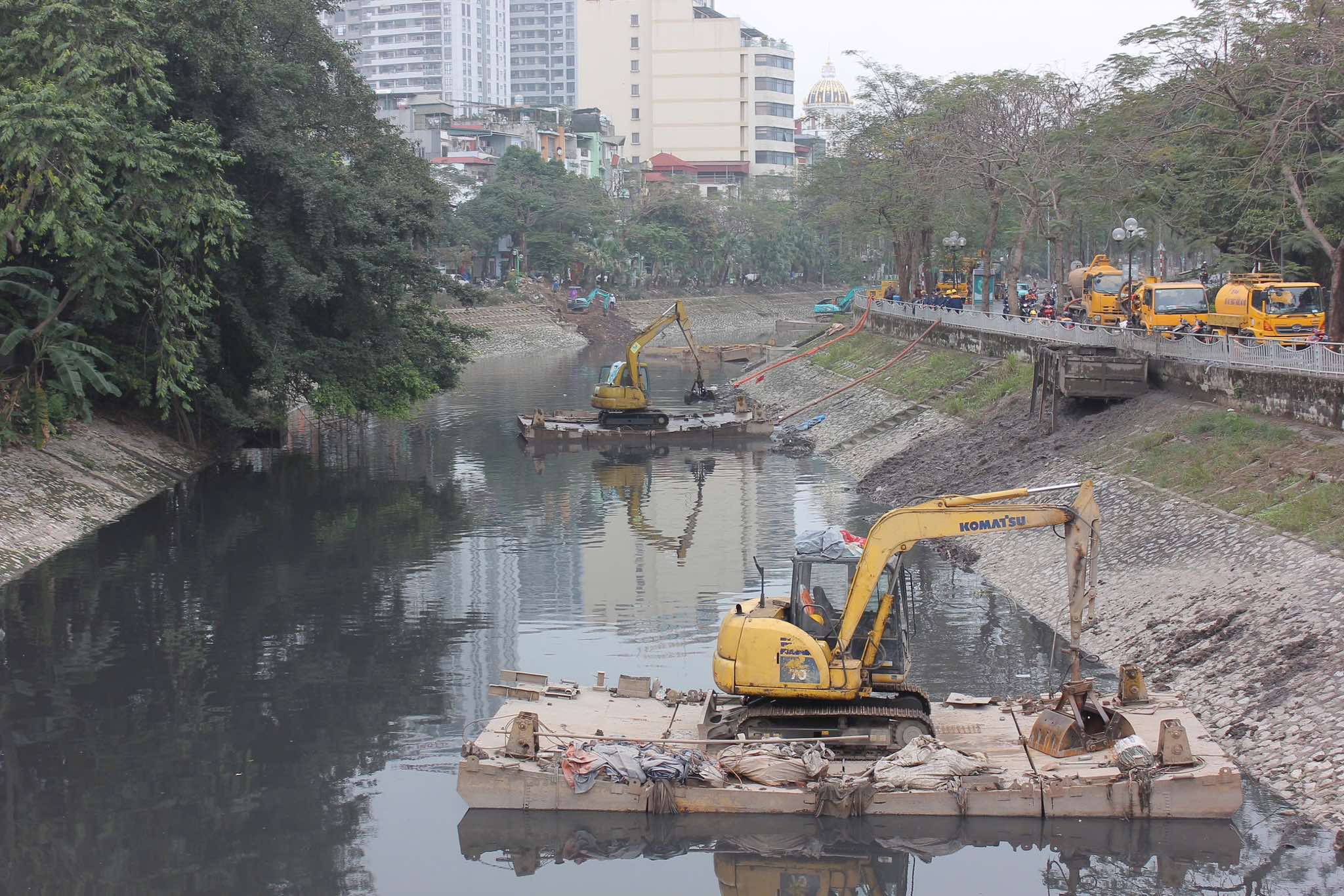 Hà Nội muốn biến sông Tô Lịch thành không gian xanh- Ảnh 1.