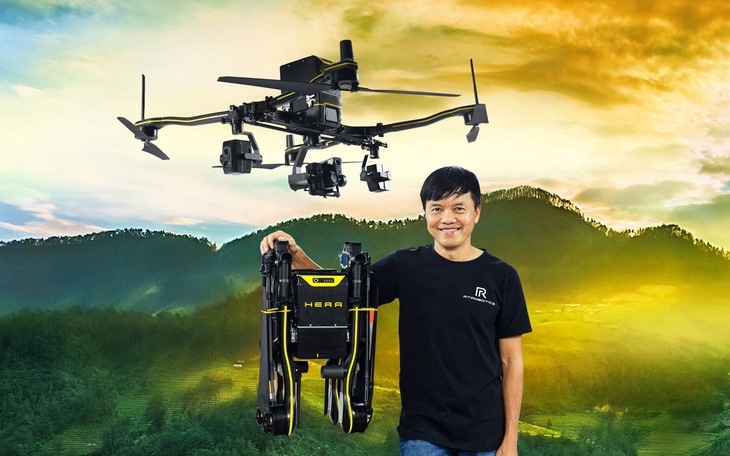 Trí tuệ Việt bay trên cánh drone