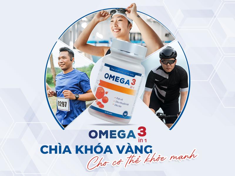 Omega 3 in 1 - Chìa khóa vàng cho cơ thể khỏe mạnh, trẻ trung và tinh thần lạc quan- Ảnh 1.