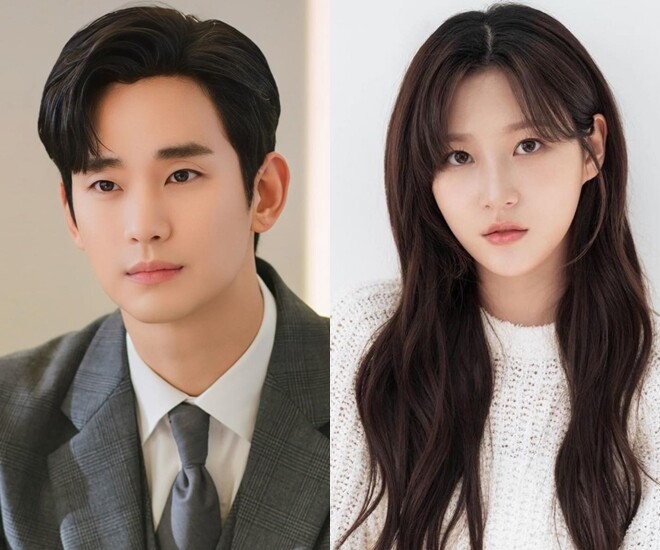 Kim Soo Hyun và Kim Sae Ron.