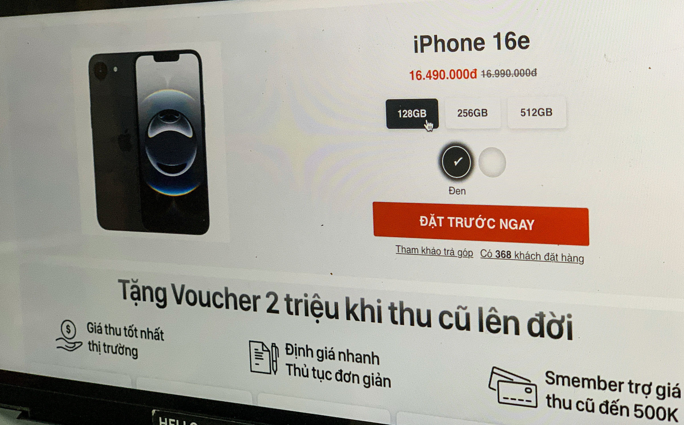 iPhone 16e chưa lên kệ đã giảm giá tại Việt Nam  - Ảnh 1.