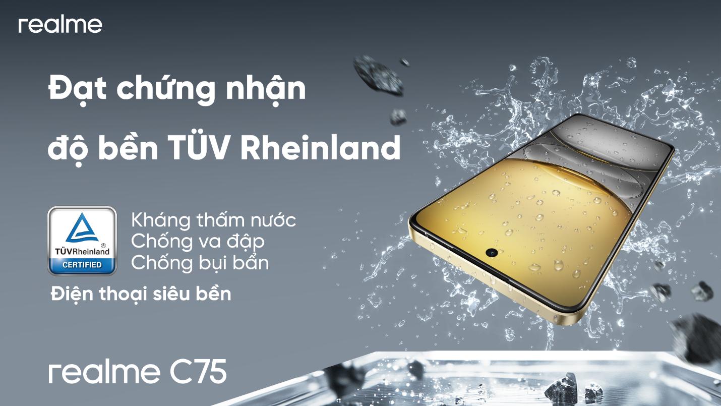 realme C75 tái định nghĩa độ bền của điện thoại thông minh phân khúc tầm trung- Ảnh 1.