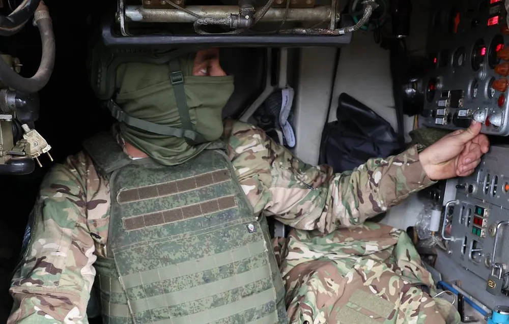 Binh sĩ Nga hoạt động trên chiến trường Ukraine. Ảnh: TASS