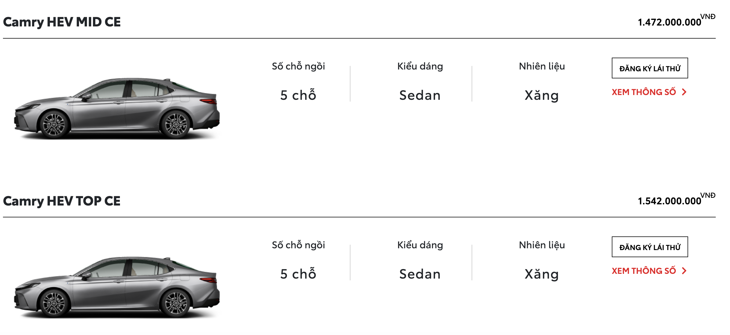 Xe sedan hạng D bán chạy nhất Việt Nam âm thầm tăng giá - Ảnh 3.