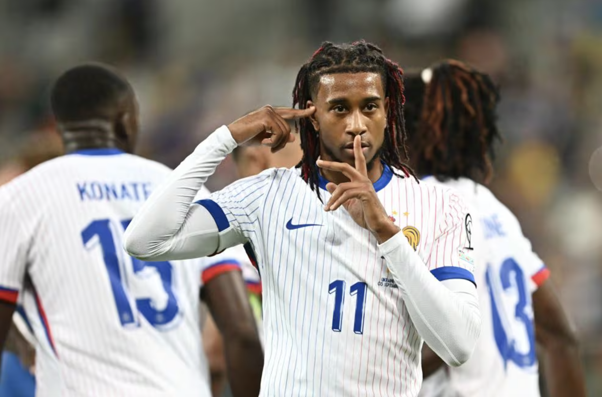 Mbappe lập công, Pháp thắng Ukraine ngày ra quân vòng loại World Cup- Ảnh 2.