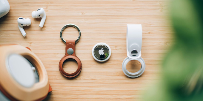 Apple AirTag thế hệ đầu tiên. Ảnh: 9to5mac