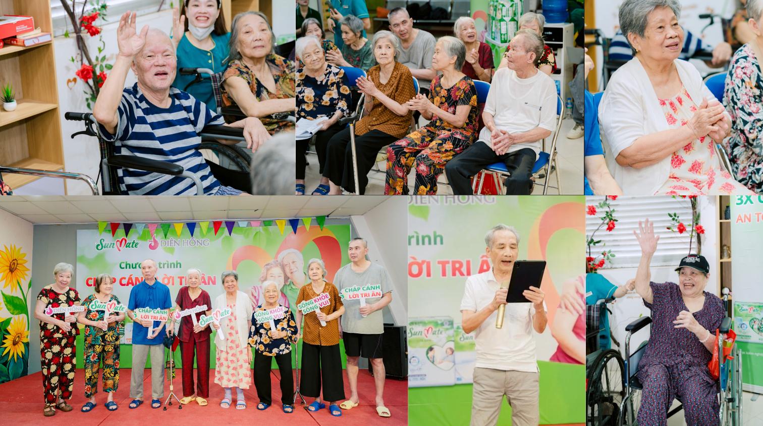 Sunmate lan tỏa tri ân tại Viện dưỡng lão Diên Hồng- Ảnh 3.