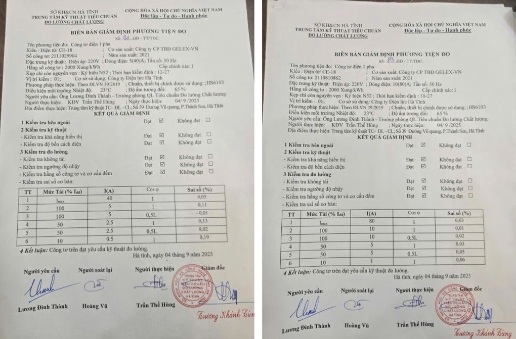 Hóa đơn tiền điện giống nhau là trùng hợp ngẫu nhiên, không phải do công tơ - 2