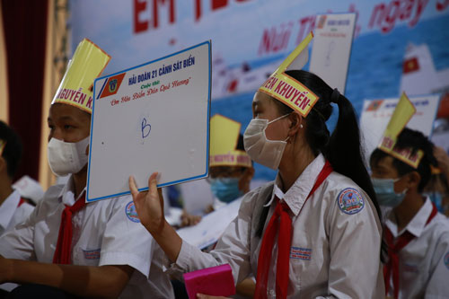 Ươm mầm tình yêu biển đảo - Ảnh 2. Ươm mầm tình yêu biển đảo - Ảnh 2.