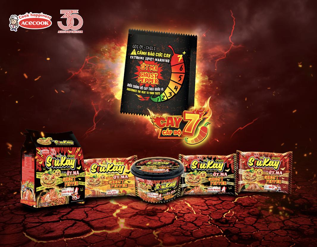 Halloween 2025: Bùng vị cay max level với mì “SiuKay ớt ma” phiên bản giới hạn- Ảnh 2.