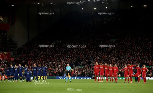 Liverpool đau đớn bị PSG cho dừng cuộc chơi lớn UEFA Champions League mùa trước. Ảnh: EPA. di-tim-nha-vo-dich-uefa-champions-league-2025-2026 (4).jpg