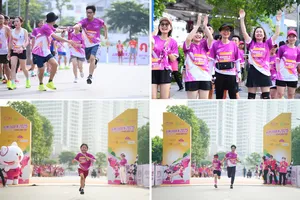 Rực rỡ sắc màu ở sân chơi AEON Ekiden 