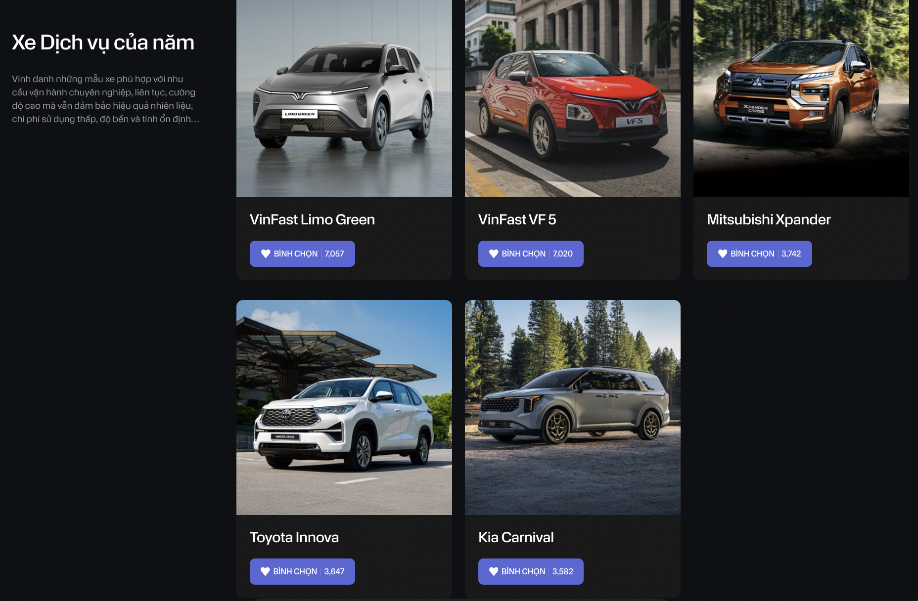 9 xe tạm dẫn đầu bình chọn CCA 2025 sau 1 tuần mở vote: Territory át vía CX-5, CR-V, Lynk & Co 06 áp đảo và những diễn biến khó đoán ở giai đoạn nước rút - Ảnh 11. 9 xe tạm dẫn đầu bình chọn CCA 2025 sau 1 tuần mở vote: Territory át vía CX-5, CR-V, Lynk & Co 06 áp đảo và những diễn biến khó đoán ở giai đoạn nước rút - Ảnh 11.