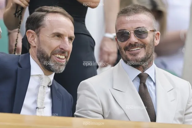 Cựu HLV đội tuyển Anh Gareth Southgate là một ứng cử viên cho chiếc ghế nóng ở Man United. Ảnh: EPA. lo-dien-5-guong-mat-co-kha-nang-thay-the-hlv-ruben-amorim (3).jpg