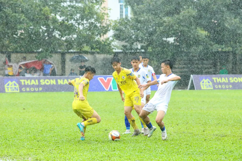 SHB Đà Nẵng thắng TX. Nam Định 1-0. Ảnh: CTP VCK- U-17- Quoc- Gia.jpg