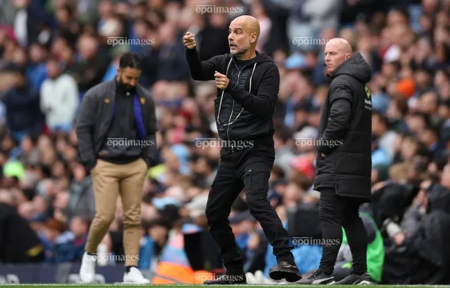 HLV Pep Guardiola cảnh giác cao độ học trò cũ Bruyne. Ảnh: EPA. hlv-pep-guardiola-canh-giac-moi-de-doa-tu-hoc-tro-cu-bruyne (4).jpg