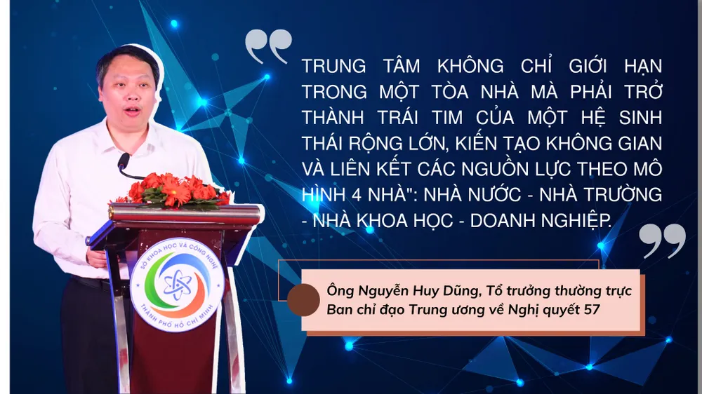 Ông Nguyễn Huy Dũng, Tổ trưởng thường trực Ban chỉ đạo Trung ương về Nghị quyết 57. Ông Nguyễn Huy Dũng, Tổ trưởng thường trực Ban chỉ đạo Trung ương về Nghị quyết 57