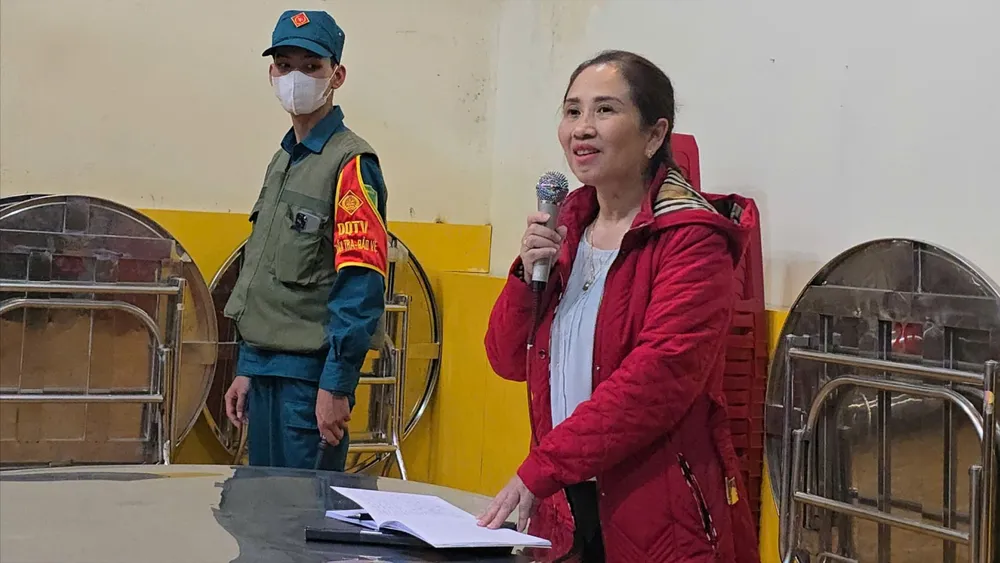 Bà Nguyễn Thái Quỳnh Nga, Hiệu trưởng Trường Tiểu học Trưng Vương. Ảnh: VT TRUONG-TIEU-HOC-TRUNG-VUONG-11.jpg