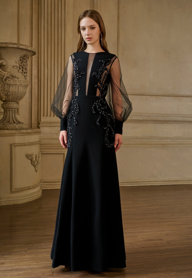 Đầm dự tiệc sang trọng, tôn vẻ trẻ trung, quý phái cho nàng dịp cuối năm 6 Đầm dự tiệc sang trọng, quý phái và trẻ trung cho dịp cuối năm - Ảnh 6.