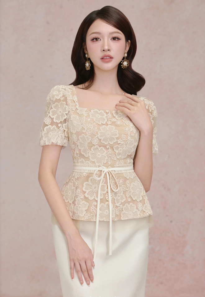 Đầm dự tiệc sang trọng, tôn vẻ trẻ trung, quý phái cho nàng dịp cuối năm 9 Đầm dự tiệc sang trọng, quý phái và trẻ trung cho dịp cuối năm - Ảnh 9.