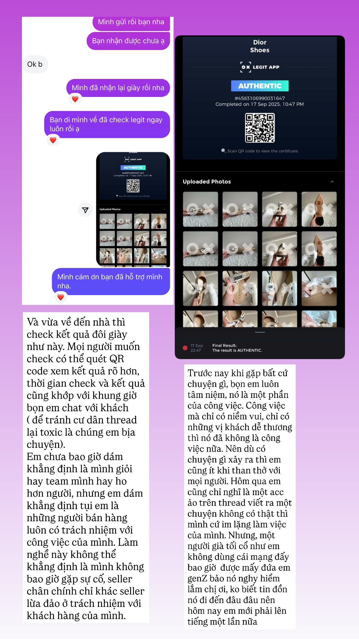 Shop đồ hiệu top đầu Việt Nam bị tố bán hàng fake: Chủ nhân đáp trả thẳng, check uy tín ngay và luôn- Ảnh 13.