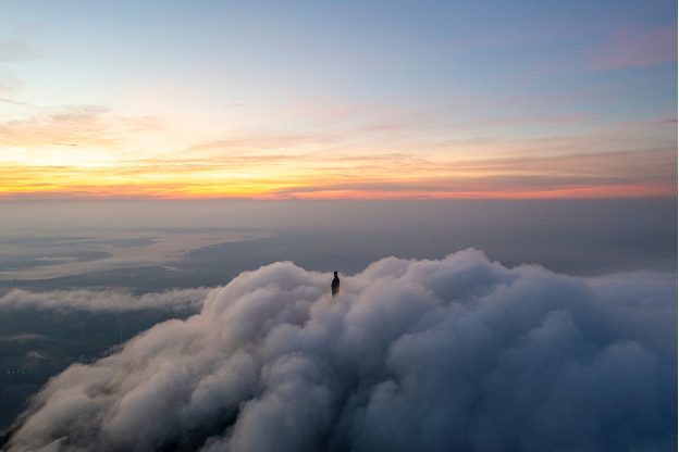 Chiêm ngưỡng nóc nhà Nam Bộ giữa biển mây an tịnh đẹp chưa từng có - Ảnh 2. Chiêm ngưỡng nóc nhà Nam Bộ giữa biển mây an tịnh đẹp chưa từng có - Ảnh 2.