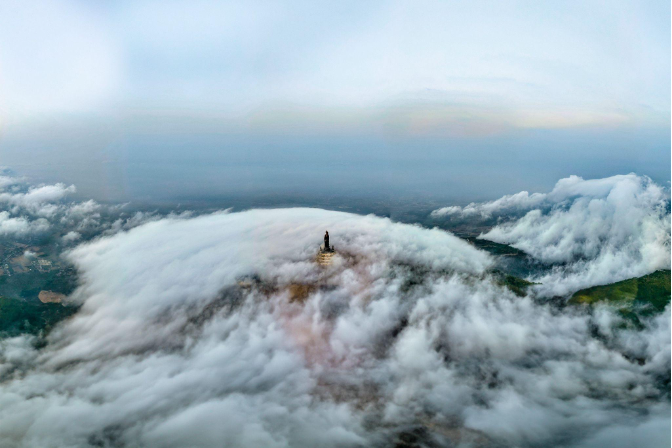 Chiêm ngưỡng nóc nhà Nam Bộ giữa biển mây an tịnh đẹp chưa từng có - Ảnh 6. Chiêm ngưỡng nóc nhà Nam Bộ giữa biển mây an tịnh đẹp chưa từng có - Ảnh 6.