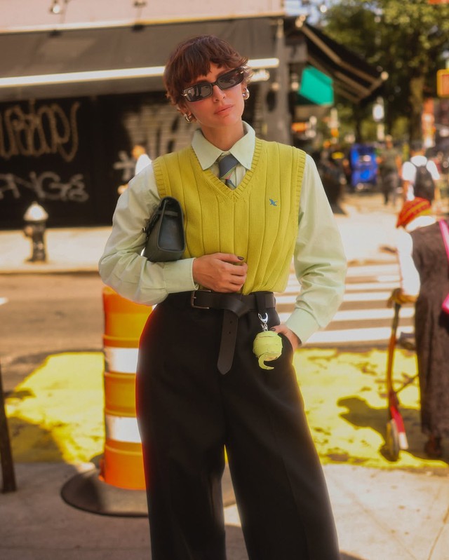 Cardigan, áo len thành xu hướng mới cho mùa thu 2025- Ảnh 8.