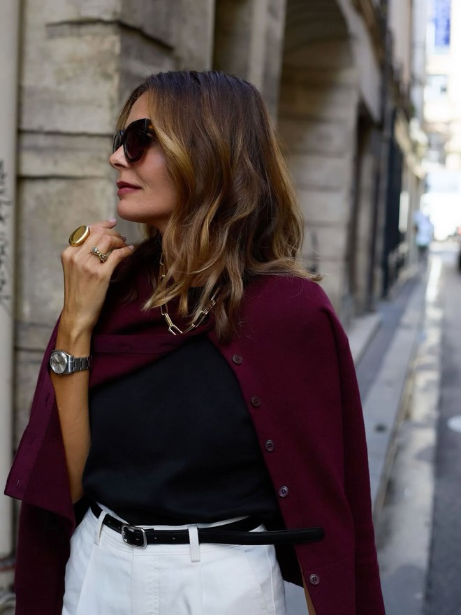 Cardigan, áo len thành xu hướng mới cho mùa thu 2025- Ảnh 9.