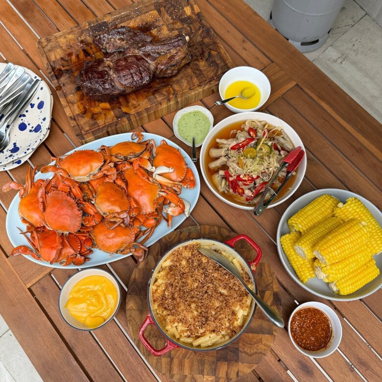 Con dâu tỷ phú Johnathan Hạnh Nguyễn khoe bí kíp làm món bánh canh học từ mẹ ruột, hé lộ điều đang ấp ủ - 13