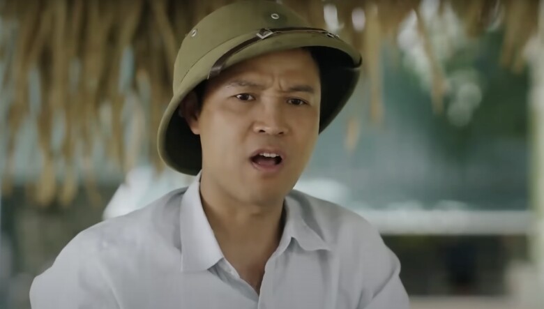 NSƯT Thái Sơn vào vai Cường “gà” – người đàn ông mê đá gà, một mình nuôi con trai vì vợ đi làm ăn xa.