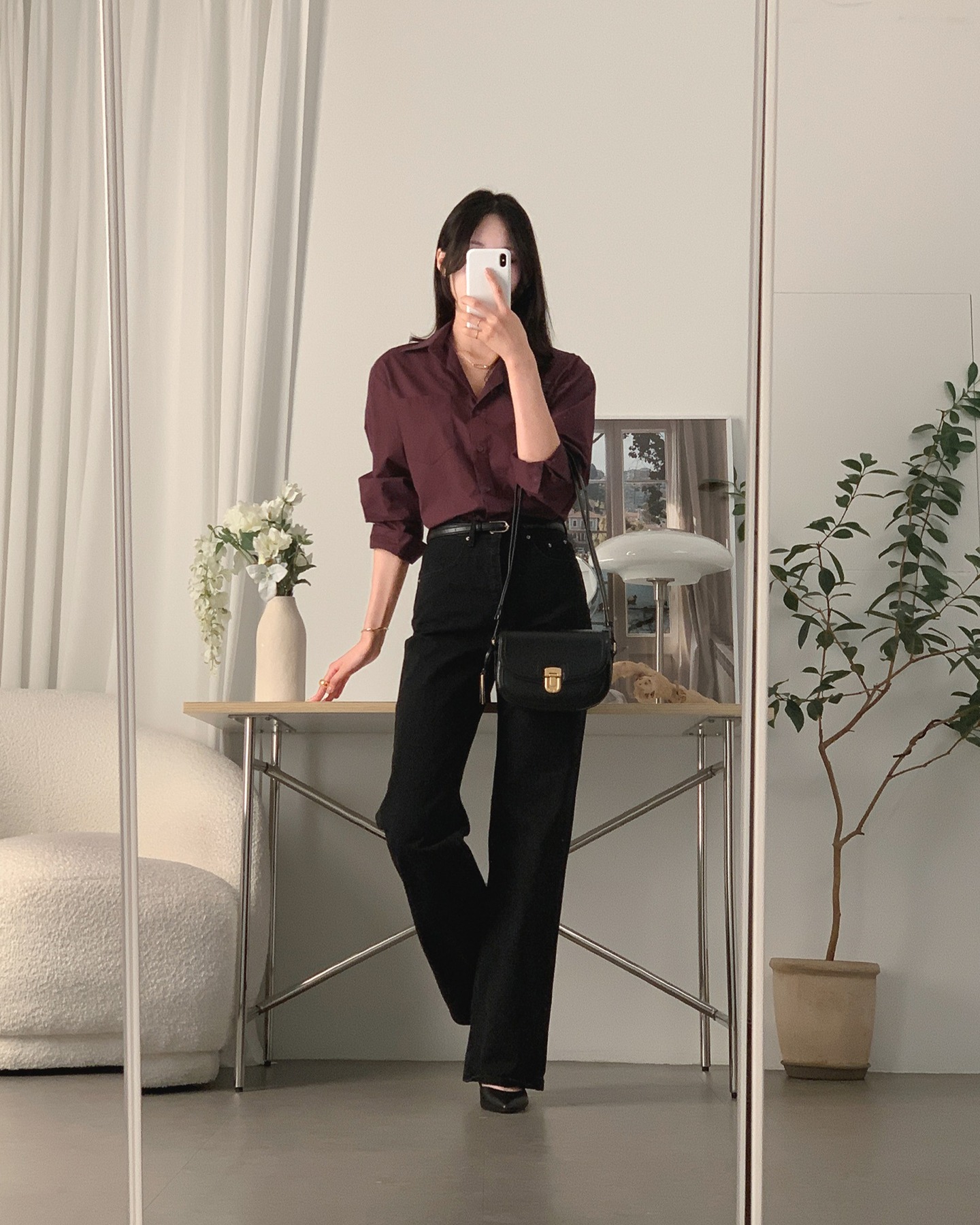 10 set đồ màu trầm đúng chất thu dành cho nàng thích sự trang nhã, sang trọng - Ảnh 6. 10 set đồ màu trầm đúng chất thu dành cho nàng thích sự trang nhã, sang trọng - Ảnh 6.