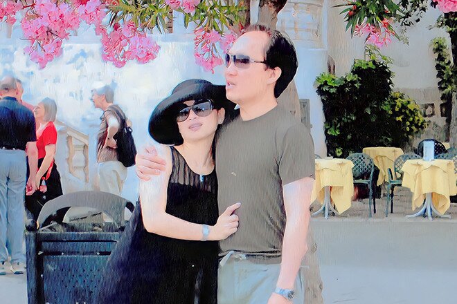 Cô cũng thấu hiểu cho công việc của ông xã bởi thương trường khốc liệt.