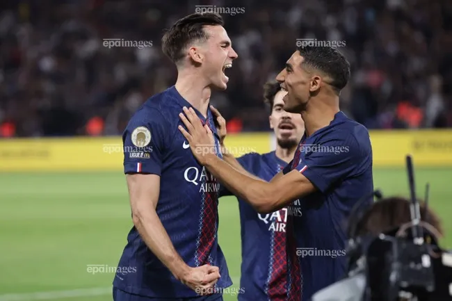 Hậu vệ Hakimi chơi tốt nhưng khó giành Quả bóng vàng. Ảnh: EPA. goi-ten-qua-bong-vang (2).jpg