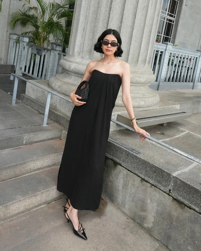 Giày cao gót và kiểu giày phù hợp diện cùng váy dáng dài 2 Giày cao gót và kiểu giày hợp diện cùng váy dáng dài - Ảnh 3.