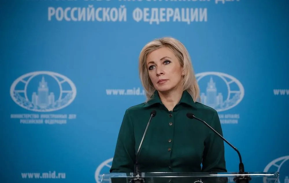 Người phát ngôn Bộ Ngoại giao Nga Maria Zakharova. Ảnh: TASS 2.jpg