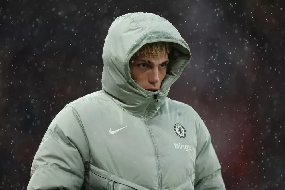 Cuộc hội ngộ ngượng ngùng của Garnacho với đồng đội cũ ở MU đã được camera ghi lại. ẢNH: CHELSEA FC Cuộc hội ngộ ngượng ngùng của Garnacho với đồng đội cũ ở MU,GARNACHO,MU