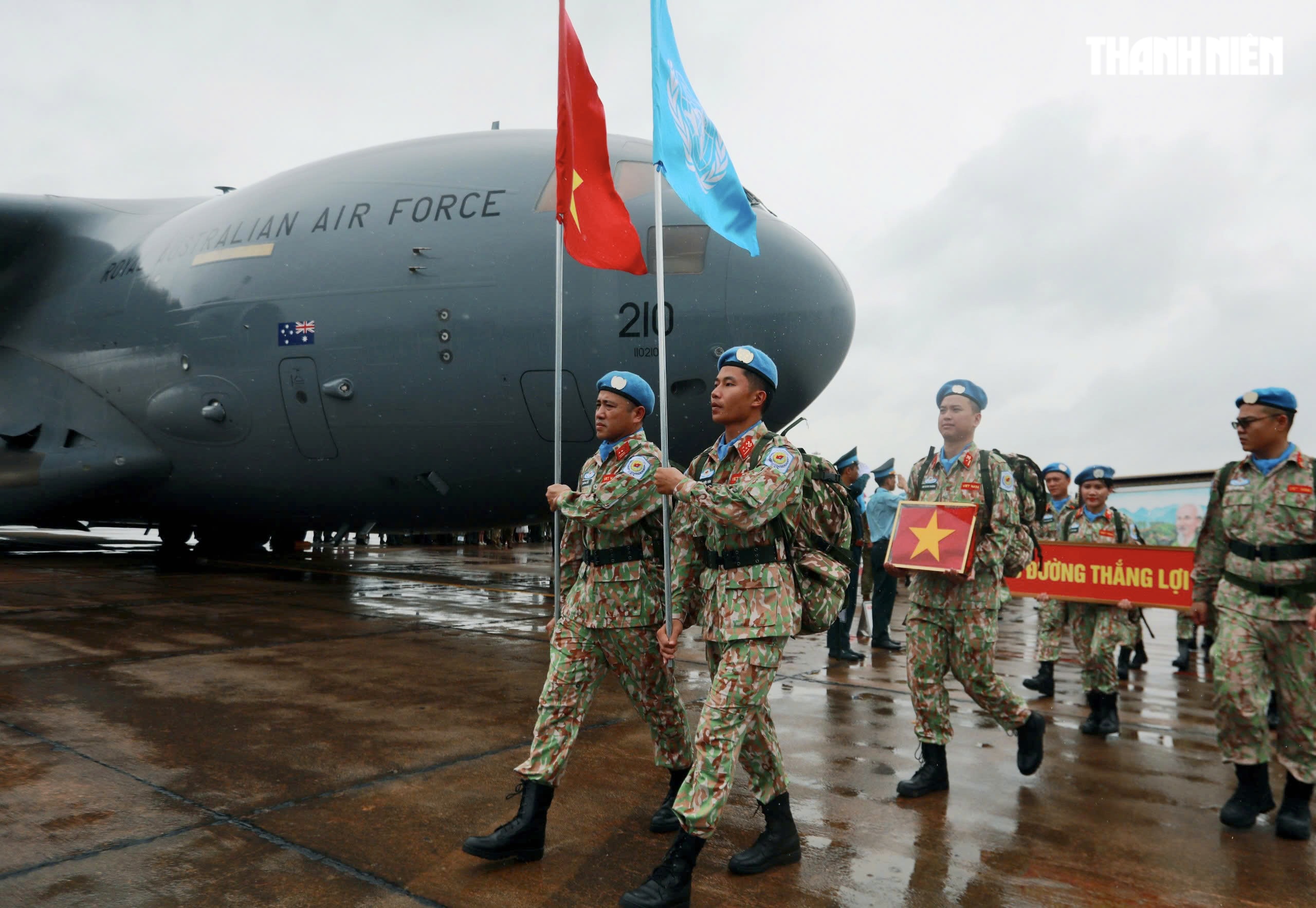 Việt Nam cử hơn 200 chiến sĩ 'mũ nồi xanh' tham gia gìn giữ hòa bình Liên Hiệp Quốc 2 Việt Nam cử hơn 200 chiến sĩ 'mũ nồi xanh' tham gia gìn giữ hòa bình LiênHiệpQuốc - Ảnh 2.